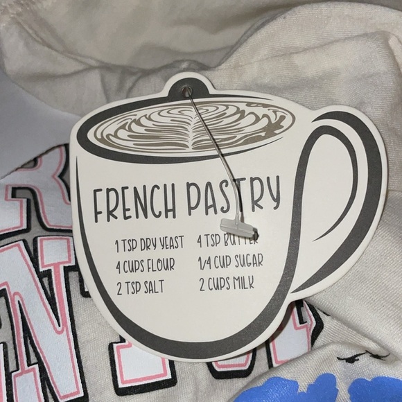 French Pastry Offroad Adventure  T-Shirt - Picture 4 of 5